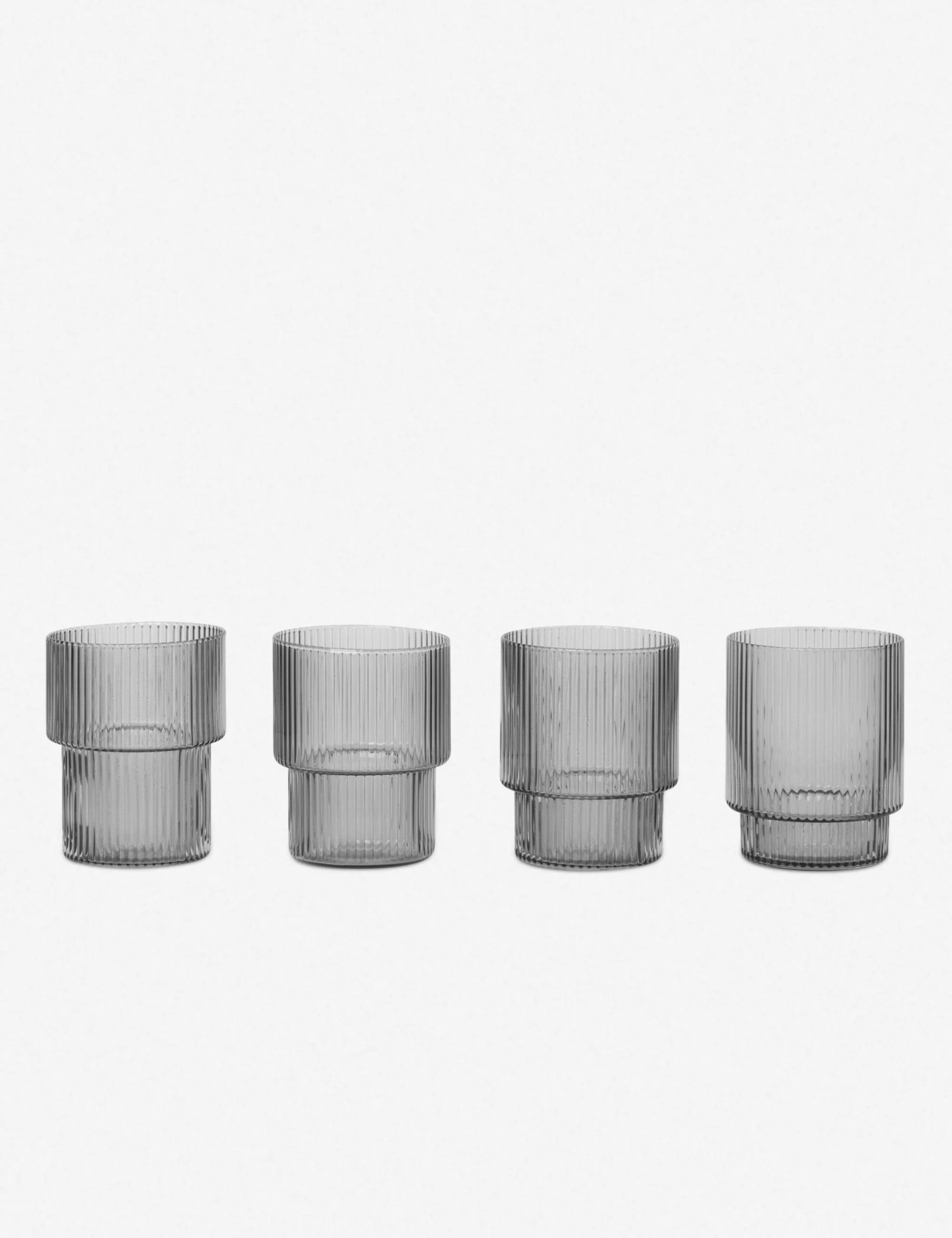 Ripple Glasses (Set Of 4) By Ferm Living 6 Ripple Glasses (Set Of 4) By Ferm Living - Image 4