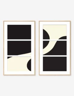 Vertices II Wall Art (Set Of 2) By FH Art Studio