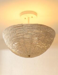 Essie Semi-Flush Mount Light -Default Template 5 5TSUN FMNA 4 Product