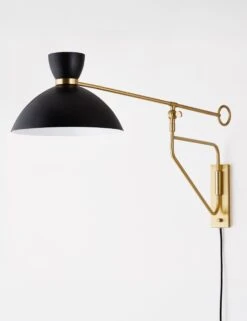 Patterson Plug-In Sconce -Lumo Living Store 8514 AGB SBK 002 Product