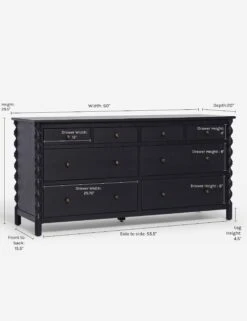 Topia 8-Drawer Dresser By Ginny Macdonald -Default Template 5 9 Topia6DDresser Black16770