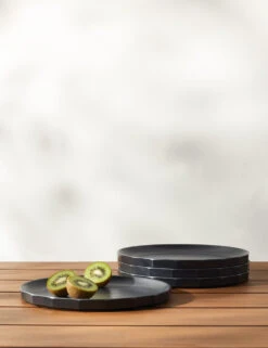 Alfresco Bamboo Dinner Plates (Set Of 4) -Default Template 5 AlfrescoBambooDinnerplate Black Setof4 3685