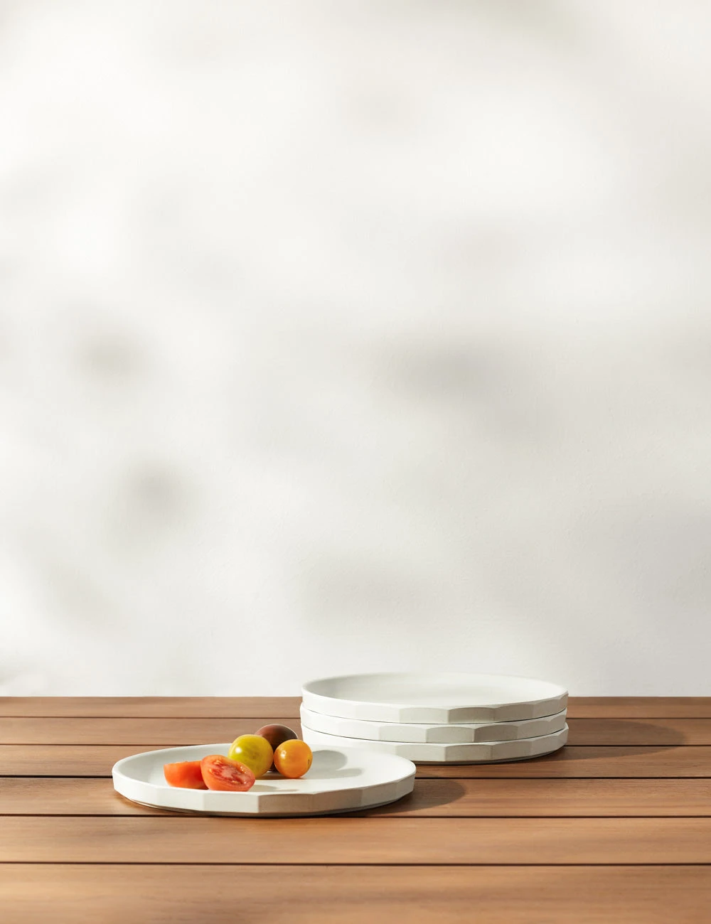 Alfresco Bamboo Salad Plates (Set Of 4) 3 Alfresco Bamboo Salad Plates (Set Of 4)