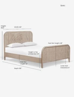 Brooke Platform Bed -Default Template 5 ArchBed Queen 0600Queen