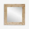 Bree Burl Wood Square Mirror -Default Template 5 BreeMirrorImage 1
