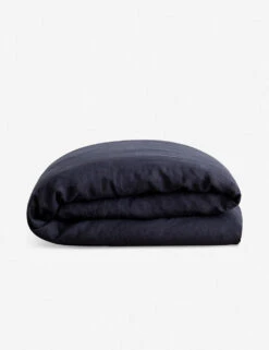 European Flax Linen Duvet Cover By Cultiver -Default Template 5 CULTIVER Linen Duvet Cover Navy