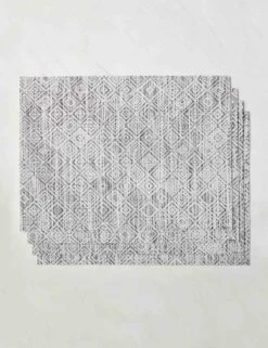 Mosaic Rectangle Placemat (Set Of 4) By Chilewich -Default Template 5 ChilewichMosaicRectanglePlacemat BlackandWhite Setof4 6263