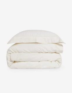 Classico Hemstitch Cotton Sateen Duvet Set By Pom Pom At Home -Default Template 5 ClassicoDuvetIvory Product