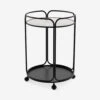 Nathalie Round Bar Cart -Lumo Living Store DIN00238 3