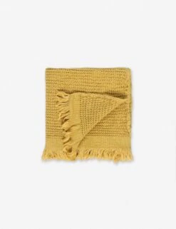 Ella Waffle Hand Towel By House No. 23 -Default Template 5 EllaHandTowel Mustard1