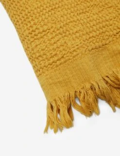 Ella Waffle Towel By House No. 23 27 Ella Waffle Towel By House No. 23 -Lumo Living Store EllaTowel Mustard 17448