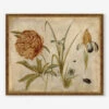 Flowers And Beetles Wall Art By Hans Hoffman Gold 1 Flowers And Beetles Wall Art By Hans Hoffman Gold -Default Template 5 FlowersandBeetlesBronzeGoldFrame