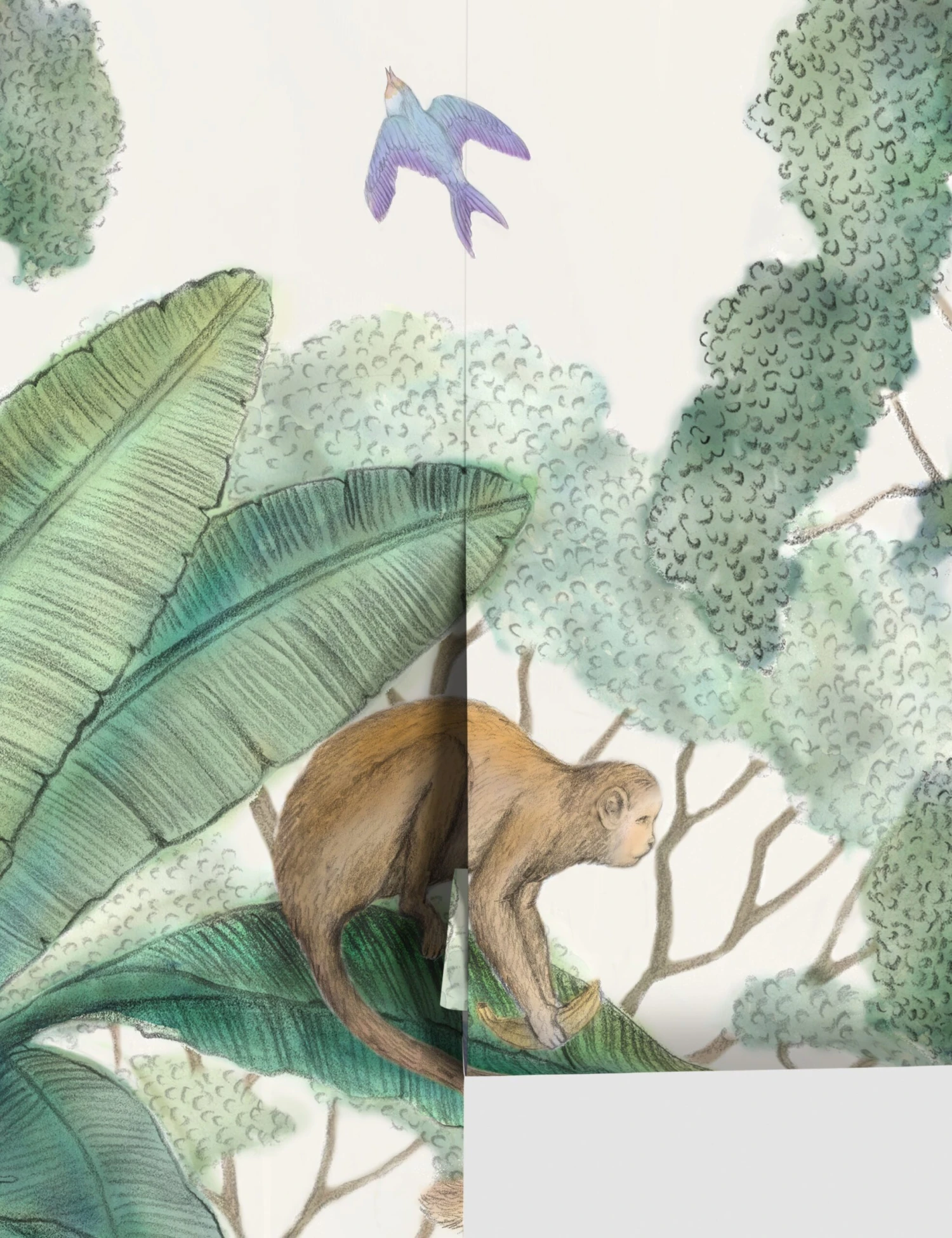 Jungle Wallpaper Mural 6 Jungle Wallpaper Mural - Image 4