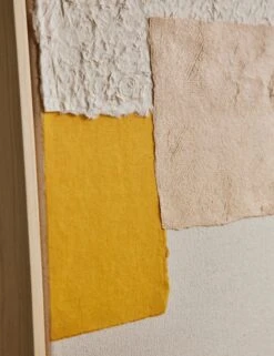 Patchwork Copper + Yellow Wall Art By Visual Contrast -Default Template 5 L0470484 TexturedPaper Copper StuidoLifestyle 12