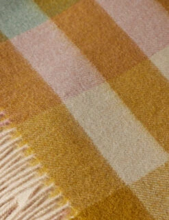 Lambswool Throw By Tartan Blanket Co -Default Template 5 LambswoolThrow PearBlossomCheckbyTartanBlanketCo 16160 Swatch SITECROP