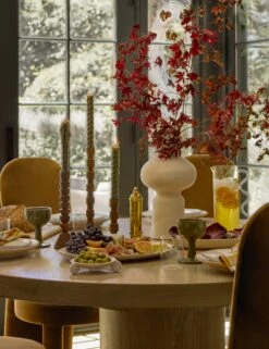 Wave Pitcher By Sophie Lou Jacobsen -Default Template 5 Lulu and Georgia DiningRoom1 Holiday 319 Site Crop Holiday Tabletop Lifestyle