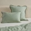 Essie Hemp Sham By Sarah Sherman Samuel -Default Template 5 OteliaHempSham Lichen SiblingShot Product