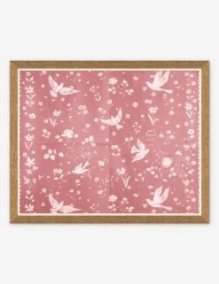 Birds And Flowers Print By Paule Marrot -Default Template 5 PM LULU 23 0069B Product