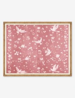 Birds And Flowers Print By Paule Marrot -Default Template 5 PM LULU 23 0070B Product