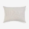 Connor Linen Cotton Sham By Pom Pom At Home -Lumo Living Store PomPomatHomeConnorBigPillow IvoryandAmber 6eb00374 9e46 461a 8886 775eab1832d1
