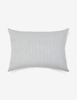 Connor Linen Cotton Sham By Pom Pom At Home 8 Connor Linen Cotton Sham By Pom Pom At Home -Lumo Living Store PomPomatHomeConnorBigPillow IvoryandDenim f530a9b8 db67 4098 b23b 8d8cac5eebde