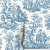 Country Life Toile Peel + Stick Wallpaper By Waverly