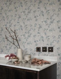 Scalamandre Irene Wallpaper By Sandberg -Default Template 5 S10113 Irene Indigo blue image2 SITECROP