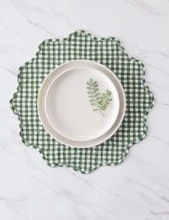 Scallop Placemats By Heather Taylor Home -Default Template 5 ScallopPlacemat Hunter 16019