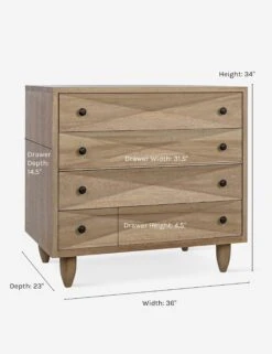 Sen 4-Drawer Dresser -Lumo Living Store Sen4 DrawerDresser5