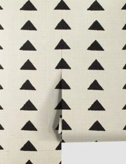 Triangles Grasscloth Wallpaper By Nathan Turner 9 Triangles Grasscloth Wallpaper By Nathan Turner -Default Template 5 TrianglesGrassclothBlack