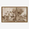 View Of A Villa Wall Art By Giambattista Tiepolo -Default Template 5 ViewofVillaBronzeGoldFrame