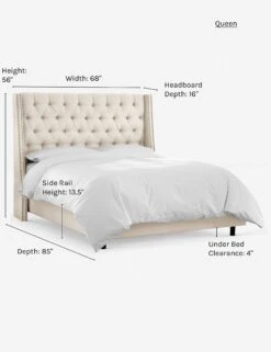 Admina Bed -Default Template 5 admina bed talc queen