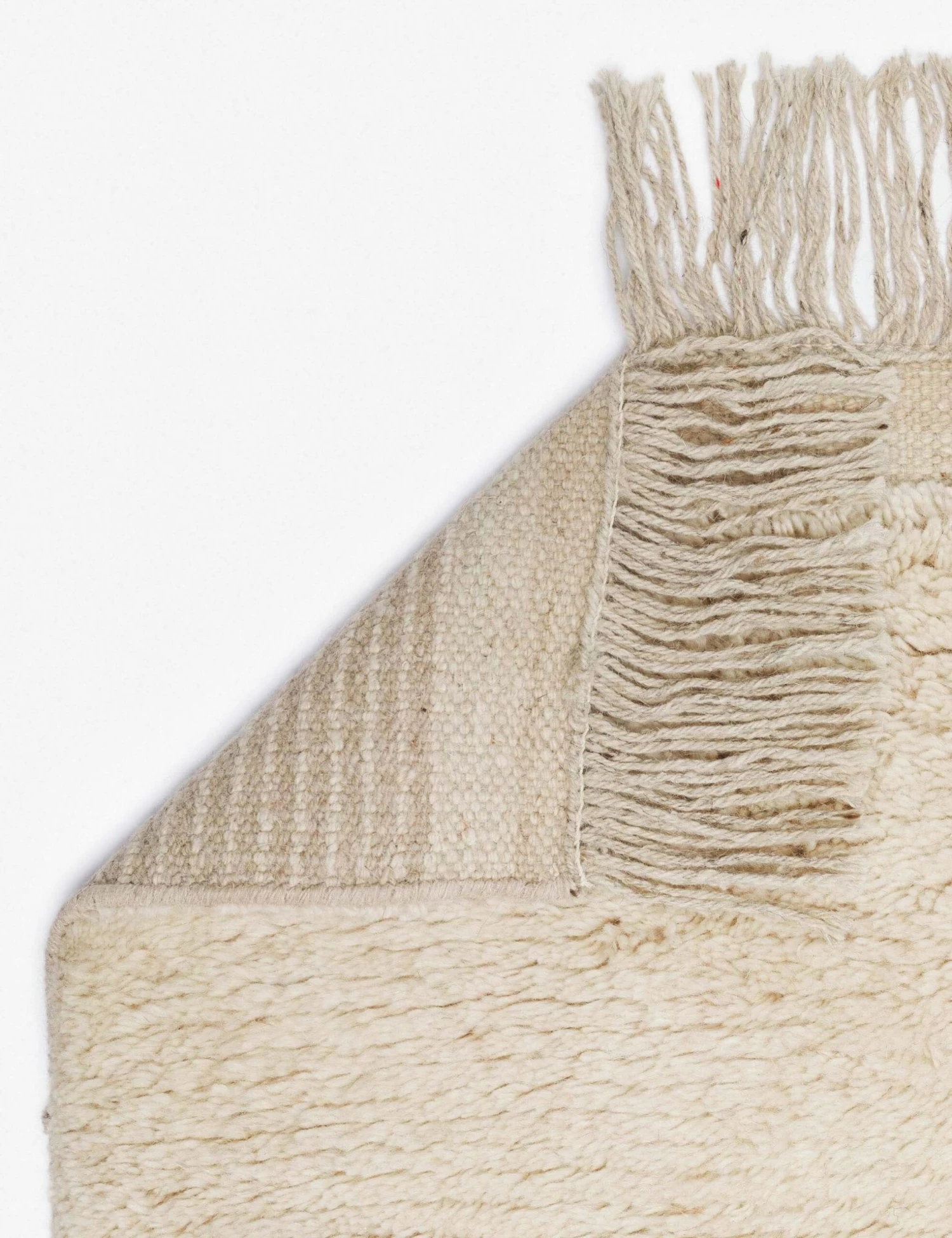 Amir Moroccan Shag Rug, Natural 8 Amir Moroccan Shag Rug, Natural - Image 6