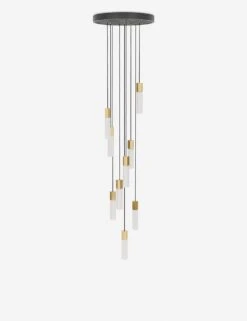 Tala Basalt 9-Light Pendant Light -Default Template 5 basalt brass nine white off 1 86069253 1d6d 4cbf b0de 58ac487a66c7