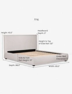 Cambria Platform Bed 21 Cambria Platform Bed -Lumo Living Store cambria king dims