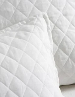 Hampton Quilted Sham By Pom Pom At Home -Default Template 5 hampton white detail 1