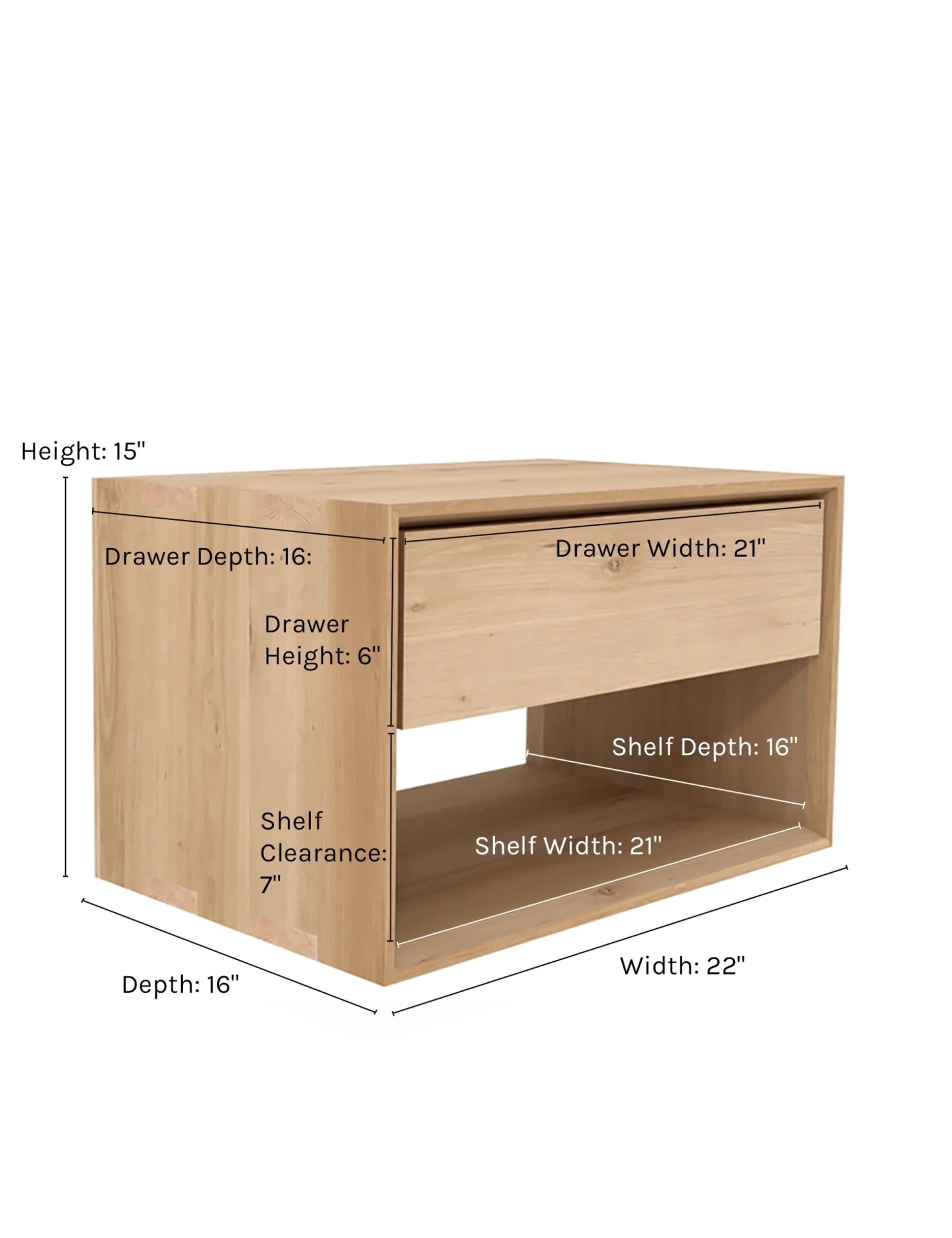 Lark Low Nightstand 6 Lark Low Nightstand - Image 4