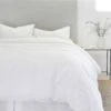 Parker Sateen Duvet Set By Pom Pom At Home -Default Template 5 pom pom at home parker duvet set white 3