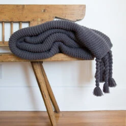Trestles Chunky Knit Throw By Pom Pom At Home -Default Template 5 pom pom at home trestles throw midnight 1