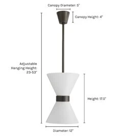 Richard Indoor / Outdoor Pendant Light By Arteriors -Default Template 5 richard indooroutdoor pendant dimensions