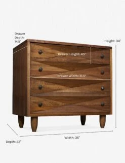 Sen 4-Drawer Dresser -Lumo Living Store sen 4 drawer dark walnut 0d5cf9e6 a5dc 4297 a96b a46531af9e37
