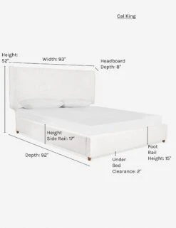 Valen Platform Bed -Default Template 5 valen bed opt white lebico 2 cal king 65adcc7c b5ce 46a9 b59e 971f4160d9ac